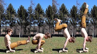 Basic Parallettes Progression  Core Strength amp Antagonists Workout [upl. by Wadesworth]