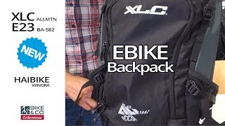 eBike Rucksack XLC AllMtn e23 [upl. by Ellmyer]