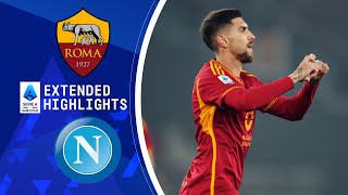 Roma vs Napoli Extended Highlights  Serie A  CBS Sports Golazo [upl. by Annaerda]