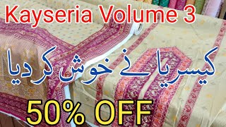 Kayseria Sale Today 50 Off Kayseria Latest collection volume 3  kayseria summer collection 2024 [upl. by Neillij153]