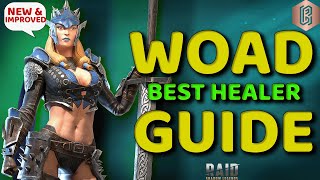 BUFFED WoadPainted BEST Healer Build amp Masteries  Raid Shadow Legends [upl. by Adnuhser604]