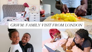 OUR FAMILY FROM LONDON CAME TO VISIT US  GRWM  FAMILY VLOG [upl. by Cychosz]