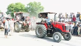 Massey 9500 Smart Tractor vs Sawarj 855 Tractor new masseytractor swaraj [upl. by Prudie]