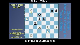 Michael Tscharotschkin vs Richard Millward Traps in chess 138 [upl. by Gershon]