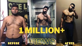 My Extreme Transformation Journey  110KG TO 78KG Epic Transformation  IG  Butterfriesinmystomach [upl. by Ajtak]