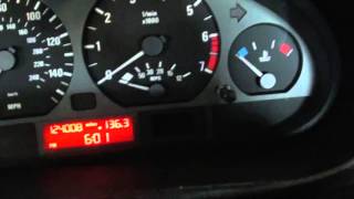 How to set time  clock on BMW 3 Series e46 [upl. by Ardnat]