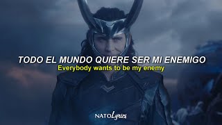 Enemy  Imagine Dragons x JID Sub Español  Inglés  Loki ⚔️ [upl. by Enuj]