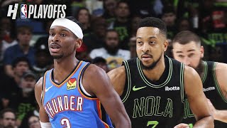 Oklahoma City Thunder vs New Orleans Pelicans  Full Game 4 Highlights  April 29 2024 NBA Playoffs [upl. by Adallard]