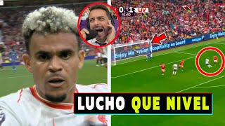 RELATO EMOCIONANTE DOBLETE GOLES de LUIS DIAZ LIVERPOOL vs MANCHESTER UNITED [upl. by Aihk166]