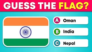 Guess and Learn ALL 49 FLAGS Of ASIA  Flag Quiz [upl. by Ledeen]