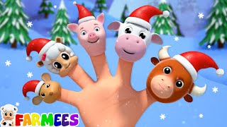 Santa Claus Finger Family amp More Christmas Rhymes for Children by Farmees [upl. by Theurer385]