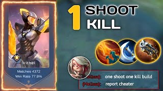 IRITHEL ONE SHOOT ONE KILL BUILD ONE SHOT DISAPPEARS FROM MAP [upl. by Colbye282]