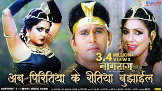 राजा कोरा में कस लS  Nagin  Khesari Lal amp Rani Chattarjee  Bhojpuri Movie Songs [upl. by Asiil]