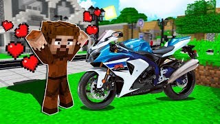 FAKİR BEBEĞİNE MOTOSİKLET ALDI 😱  Minecraft [upl. by Carlstrom681]