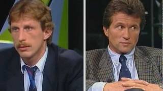 Erhitzte Diskussion vor Topduell Daum vs Hoeneß 1989  das aktuelle sportstudio – ZDF [upl. by Dunn]