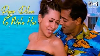 Pyar Dilon Ka Mela Hai  Dulhan Hum Le Jaayenge  Salman Khan Karisma Kapoor  Alka amp Sonu [upl. by Elleynad]