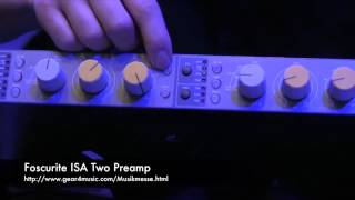 Musikmesse 2012 Focusrite ISA Two Preamp [upl. by Nanah]