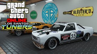 GTA Online  Vulkar Warrener HKR Autoshop Custom Garage Options LS Tuners DLC [upl. by Schecter]