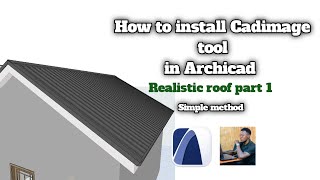 How to install Cadimage tools in Archicad [upl. by Hareemas201]