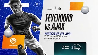 Eredivisie 202425  Feyenoord vs Ajax  Promo ESPN [upl. by Tingley678]