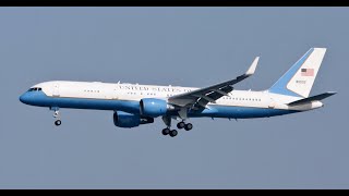 AIR FORCE 2  Flight 9986 From London Gatwick To Punta Cana [upl. by Aneehsirk]