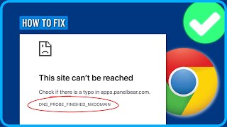 How to Fix DNSPROBEFINISHEDNXDOMAIN in Chrome [upl. by Attenyl]