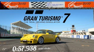 Porsche 911 Turbo 930  Tsukuba Attack  Gran Turismo 7 [upl. by Sinne]