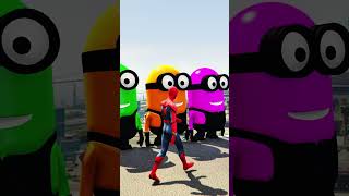 GTA 5 Gameplay SPIDERMAN VS MINION EP 211 cartoon gta gtavspiderman [upl. by Mendoza]