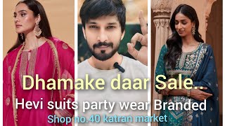 Dhamake daar Sale BRkapoor brands ZQureshi Branded suits order no97117 51156 [upl. by Virgy]