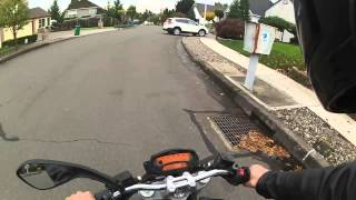 2009 Ducati Monster 696 walk around review [upl. by Aihsercal]