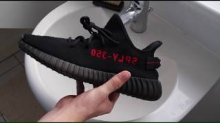 HOW TO CLEAN YEEZY BOOST 350 V2 BRED INSANE CLEAN [upl. by Griffiths]