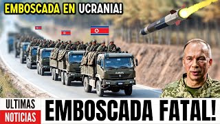 Putin jura venganza con lágrimas Convoy norcoreano es destruido en emboscada sorpresa en Ucrania [upl. by Marvel]