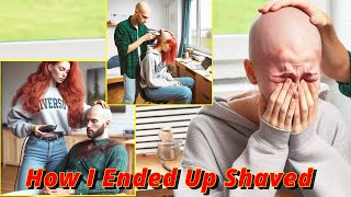 Haircut Stories  My Friend Shaved My Head Bald How I Ended Up Shaved  headshave buzz cut bald [upl. by Bartko]