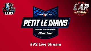 iRacing 2024 Petit Le Mans  92 Live Stream [upl. by On]