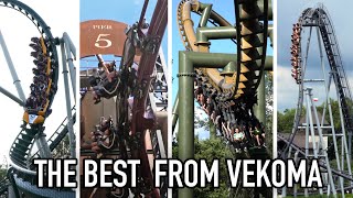 Top 15 Roller Coasters by Vekoma Rides [upl. by Marin]