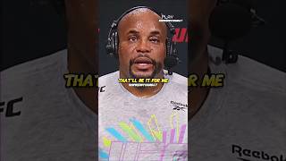 Daniel Cormier Emotional Announcing Retirement 😭😥 [upl. by Robma]