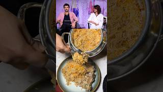 Biryani అంటే ప్రాణం అంటున్న Vijay Devarakonda😍 vijaydevarakonda foodshorts telugu [upl. by Jerrylee]