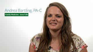 Andrea Bartling PAC – Family Medicine in Iowa Falls Iowa  McFarland Clinic [upl. by Winterbottom]