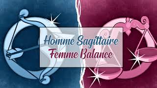 Homme Sagittaire ♐ Femme Balance ♎  Compatibilité Amoureuse [upl. by Hoover]