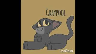 Graypool RiverClan Warrior Cats Speedpaint Belongs to Erin Hunter [upl. by Bez308]