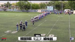 MFL W1  Vaqueros vs Búfalos Pewee Azul [upl. by Laurena]