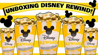 Unboxing Disney Rewind Series 3 Yellow Popcorn Buckets Blind Bags [upl. by Leirza]