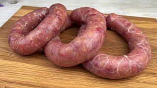 Leckere und saftige hausgemachte Würste Das ist die leckerste hausgemachte Wurst [upl. by Nahtnahoj]