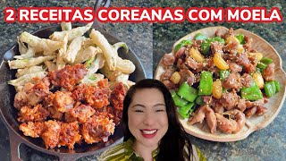 2 RECEITAS COREANAS COM MOELA [upl. by Sears]