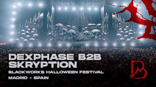 DEXPHASE B2B SKRYPTION  Blackworks Festival  The Purgatory  Halloween 2024 [upl. by Anelrahc]