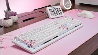 Corsair launches K70 Core SE Sakura Edition mechanical keyboard with up to 80 million keystrokes [upl. by Lansing]