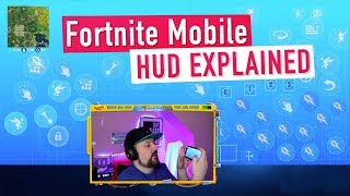 Fortnite Mobile Change Controls Tutorial  HUD EXPLAINED [upl. by Reilamag]