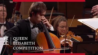 Schumann Cello Concerto in A minor op 129  Sihao He  Queen Elisabeth Competition 2017 [upl. by Ednil]