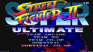 MUGEN FULLGAME Super Street Fighter II Ultimate BETA by Luis Zadkiel Joseph W amp David Rojas [upl. by Obara]