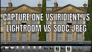 Fujifilm XTrans RAW RAF Files  Capture One vs Iridient vs Lightroom 5 vs Original JPEG [upl. by Aryt]